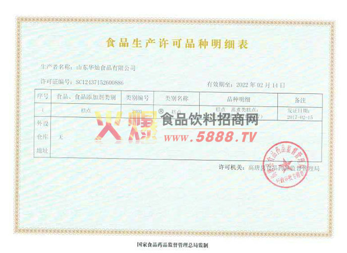 ʳƷ����Ʒ����ϸ��