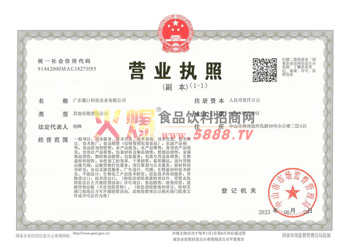 ��˾Ӫҵִ��