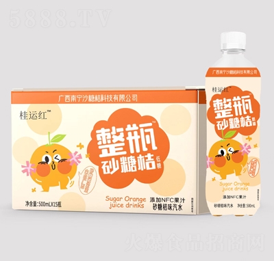 ���˺�ɳ�ǽ�ζ��ˮ500mlX15ƿ