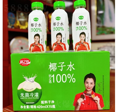 ��֮ѡ100%Ҭ��ˮ420mlX15ƿ